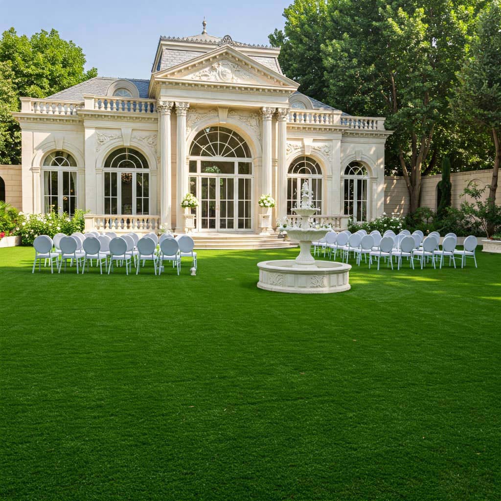 چمن مصنوعی باغ تالار