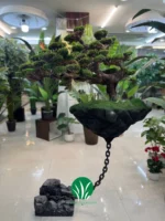 درختچه جاودان فضایی تنه طبیعی خزه مصنوعی