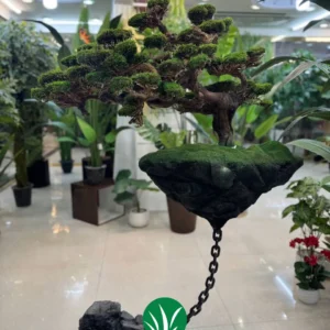درختچه جاودان فضایی تنه طبیعی خزه مصنوعی