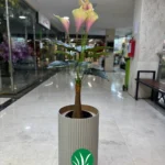 شیپوری تنه فابریک گلدار ۱۱۰ سانت
